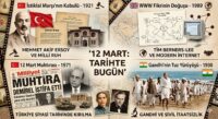 12 MART Tarihte Bugün